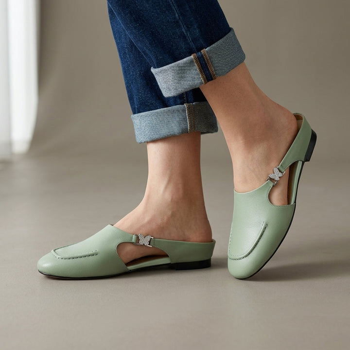 Chelsea Butterfly Cutout Mule