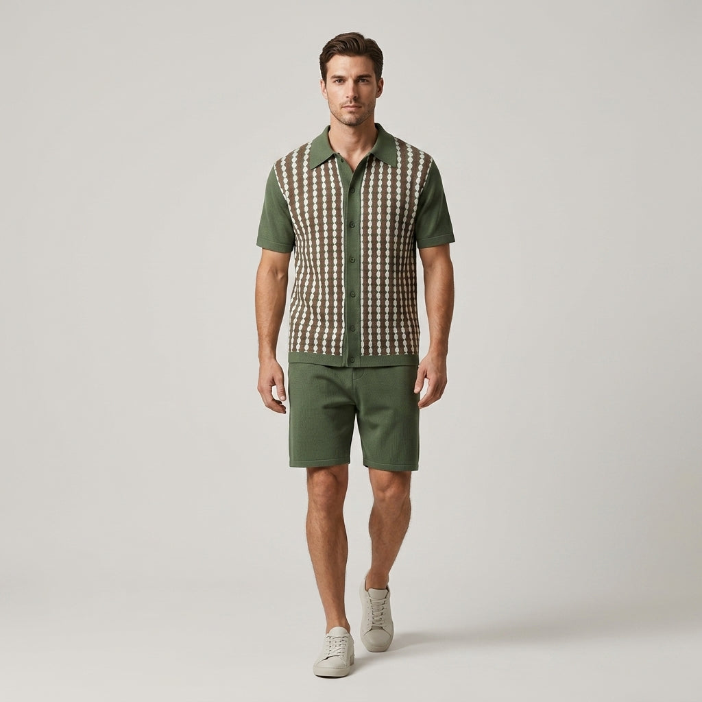 Mason Striped Two Piece Set