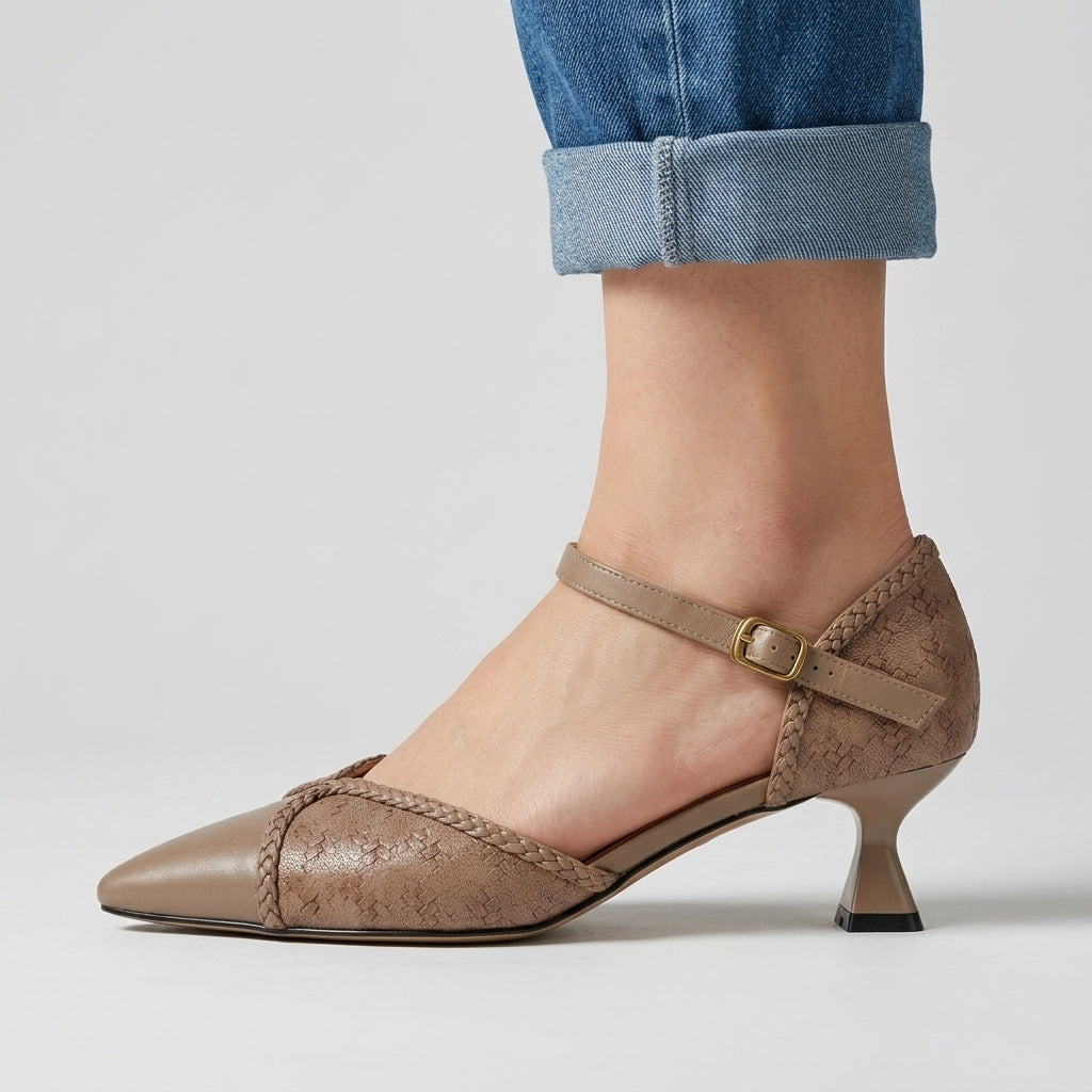 Allison D'Orsay Kitten Heel