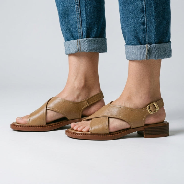 Dana Crossband Slingback Sandal