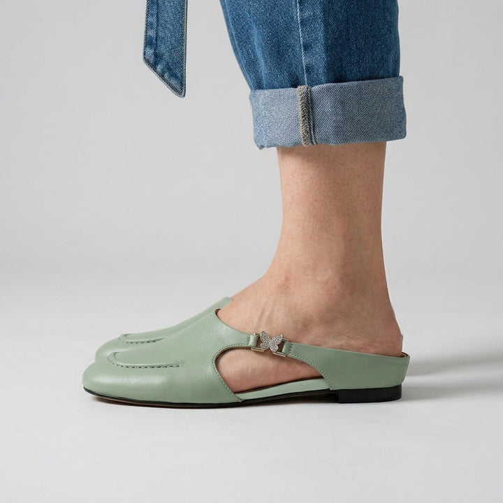 Chelsea Butterfly Cutout Mule