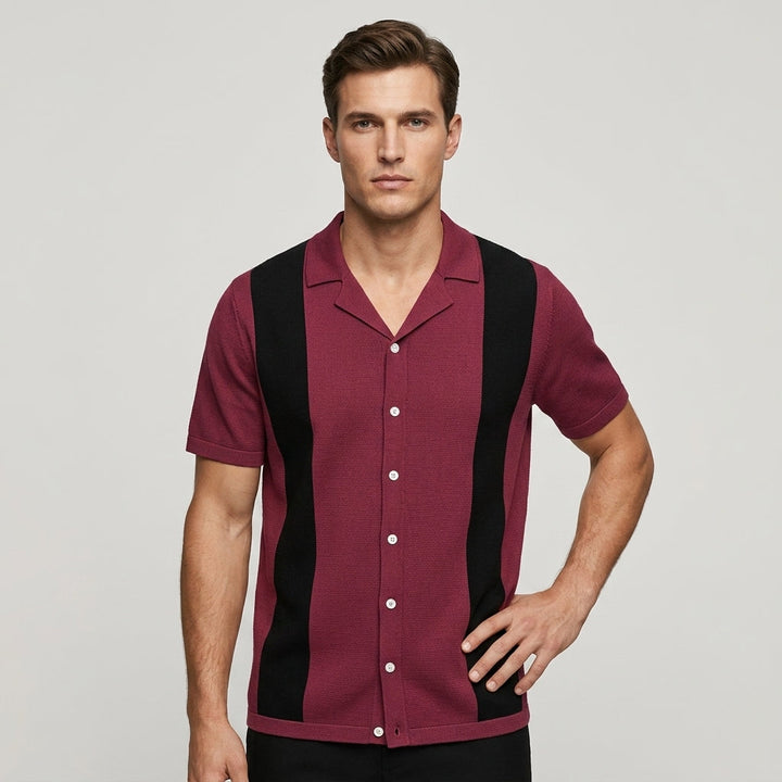 Kelsey Colorblock Camp Shirt