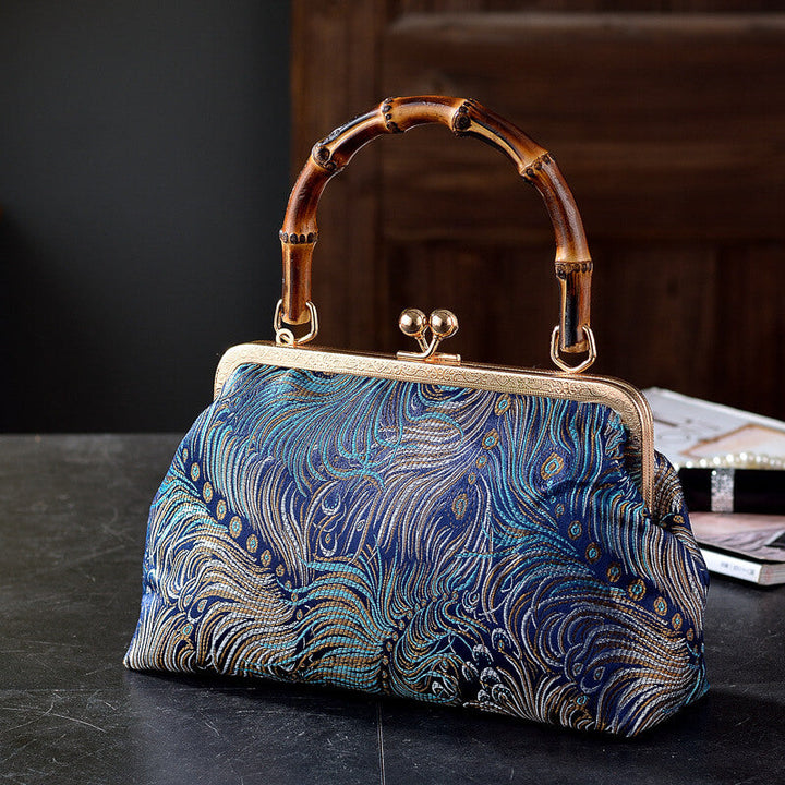 Brooke Bamboo Handle Purse