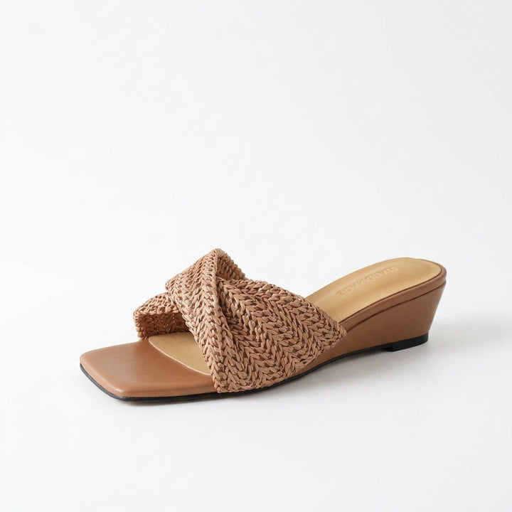 Melissa Woven Wedge Slide