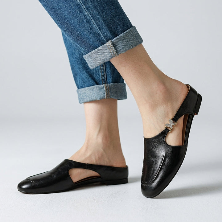 Chelsea Butterfly Cutout Mule