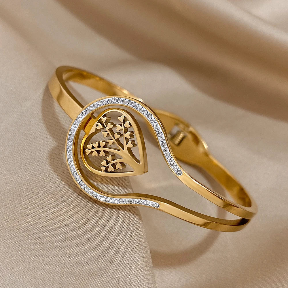 Velour Willow Halo Bangle