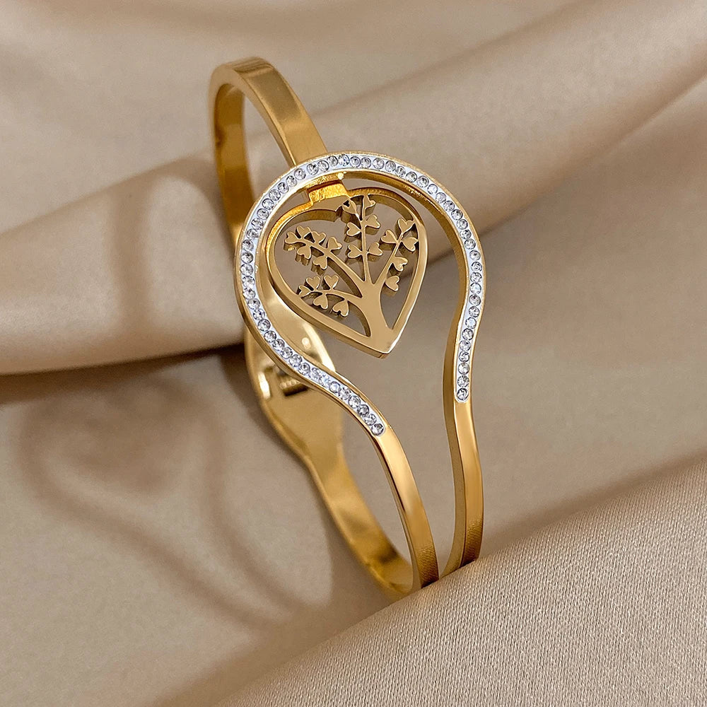 Velour Willow Halo Bangle