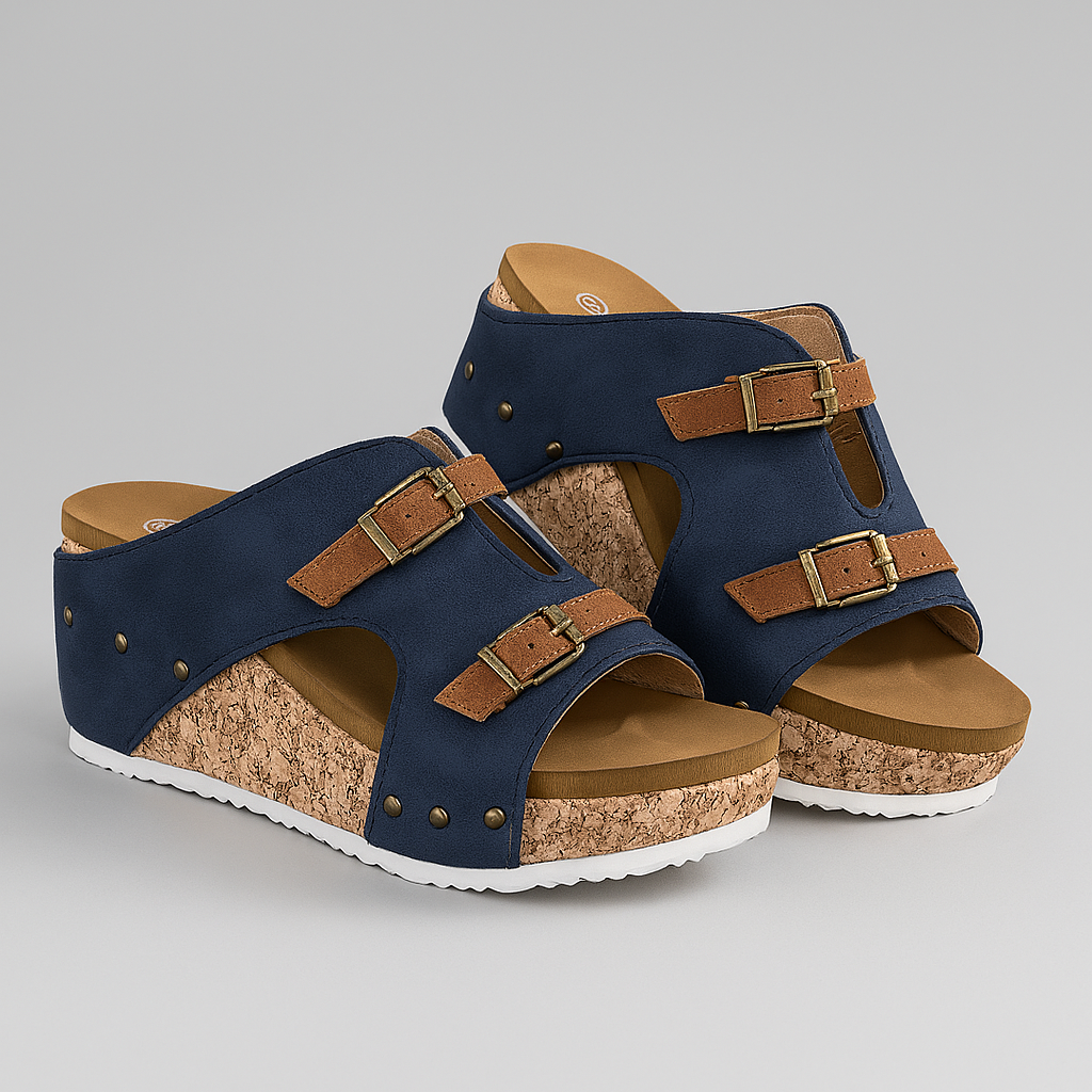 Amber Wedge Platform Sandals