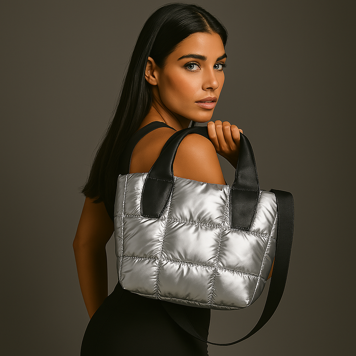 Taylor Quilted Puffer Tote