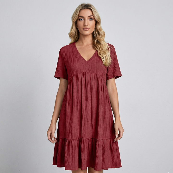 Brooke Tiered Ruffle Mini Dress