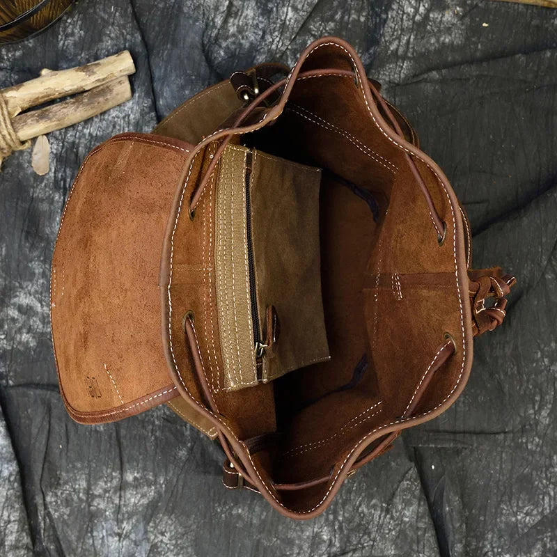 The Paige Leather Backpack