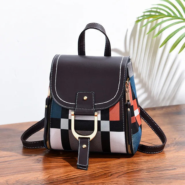 Sawyer Lane Plaid Backpack