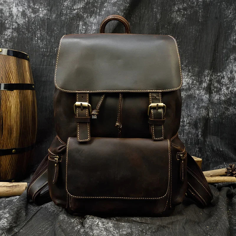 The Paige Leather Backpack