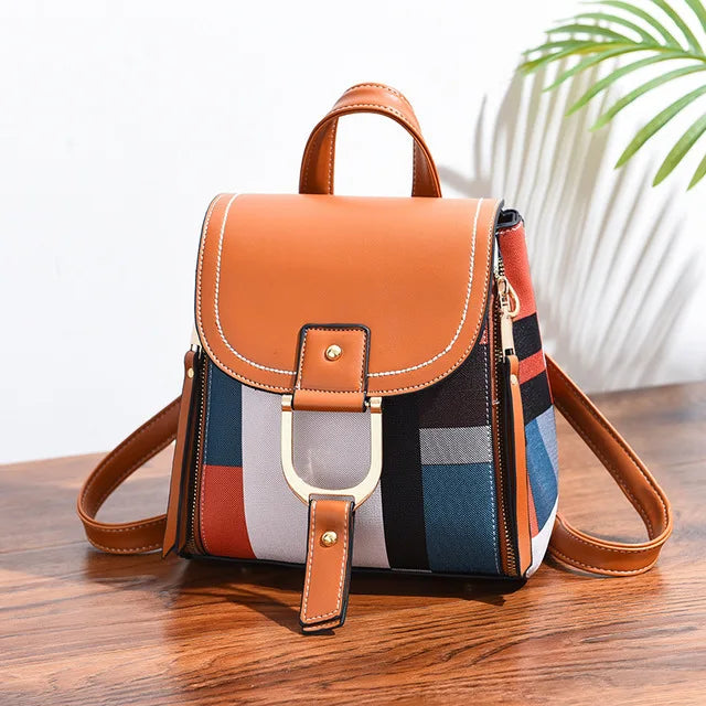 Sawyer Lane Plaid Backpack