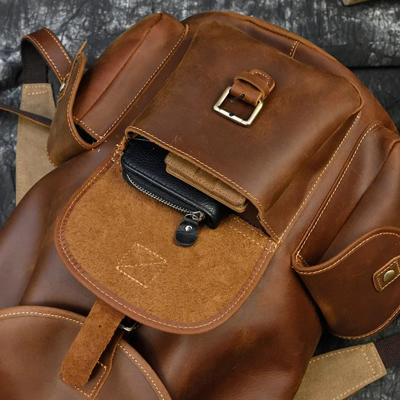 The Paige Leather Backpack