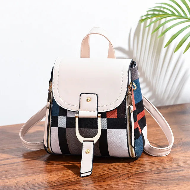 Sawyer Lane Plaid Backpack