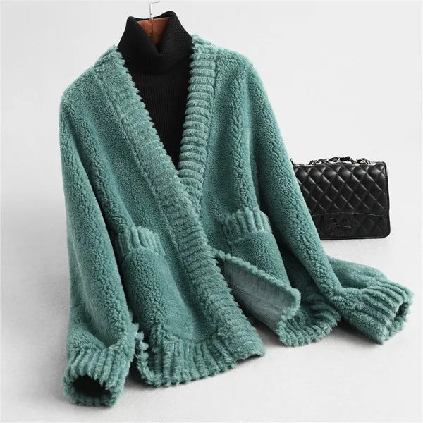Taylor Alpaca Wool Cardigan