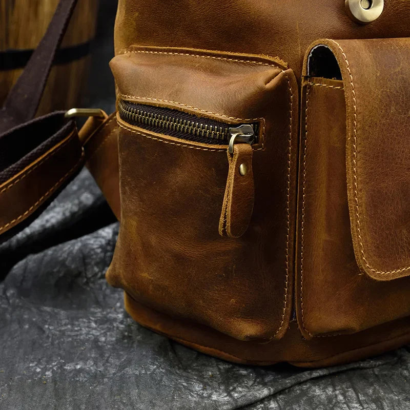 The Paige Leather Backpack