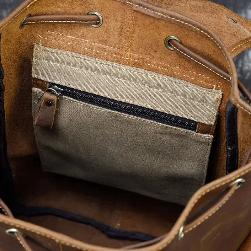 The Paige Leather Backpack