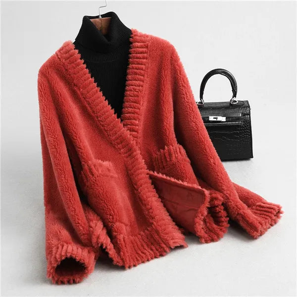 Taylor Alpaca Wool Cardigan