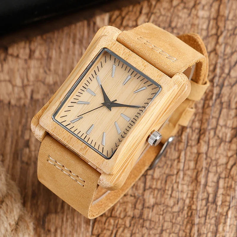 The Reese Bamboo Watch, 38mm