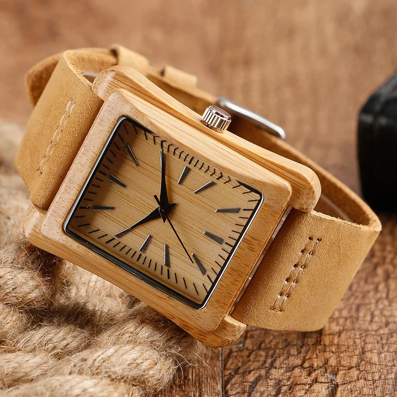The Reese Bamboo Watch, 38mm
