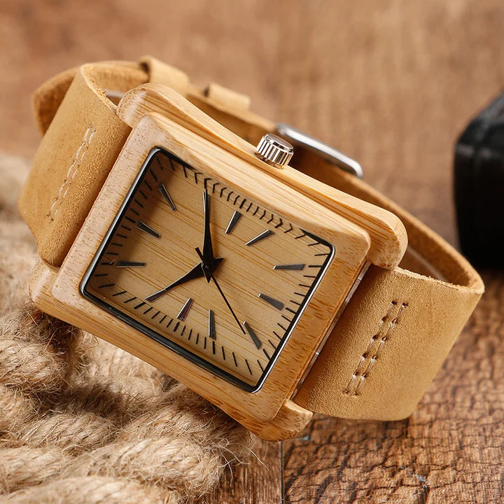 The Reese Bamboo Watch, 38mm