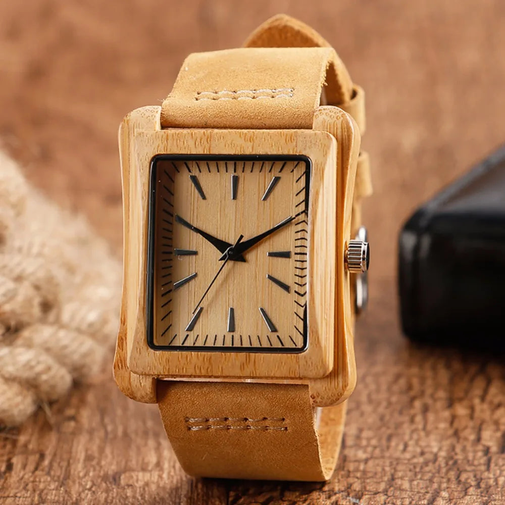 The Reese Bamboo Watch, 38mm