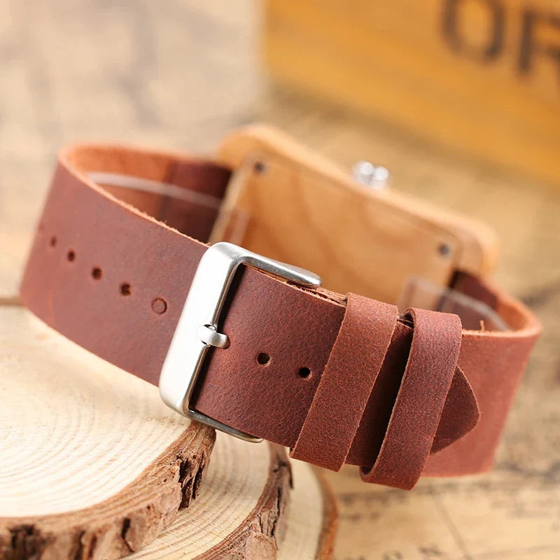 The Reese Bamboo Watch, 38mm