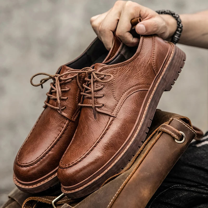 Reese Moc-toe Leather Shoe