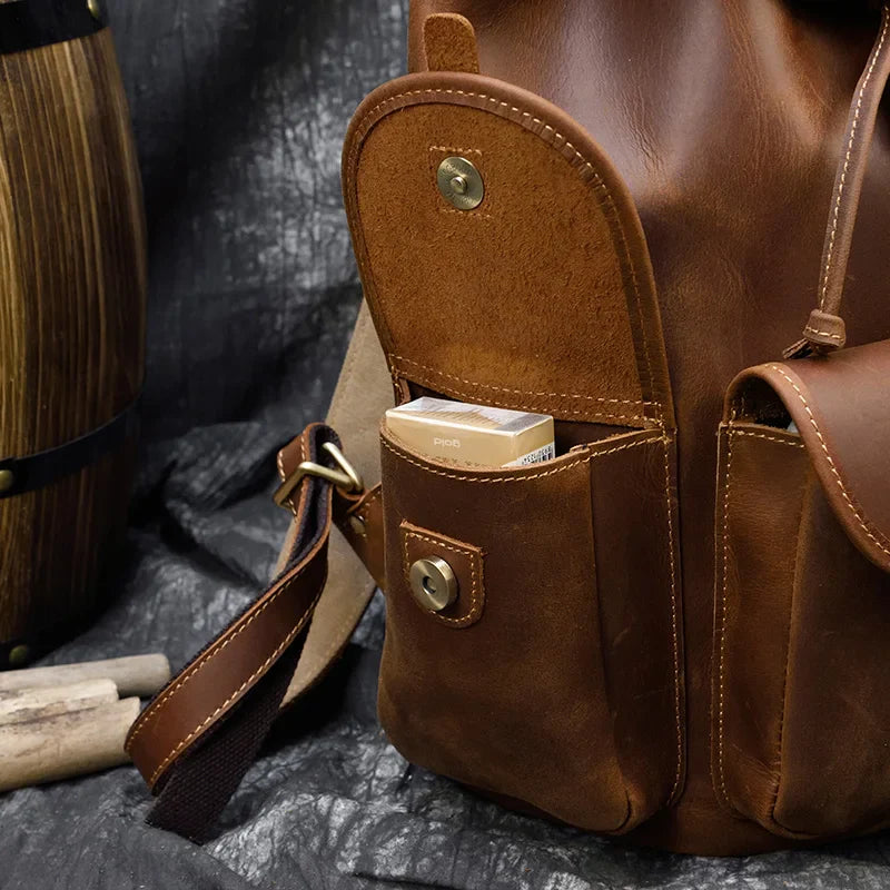 The Paige Leather Backpack