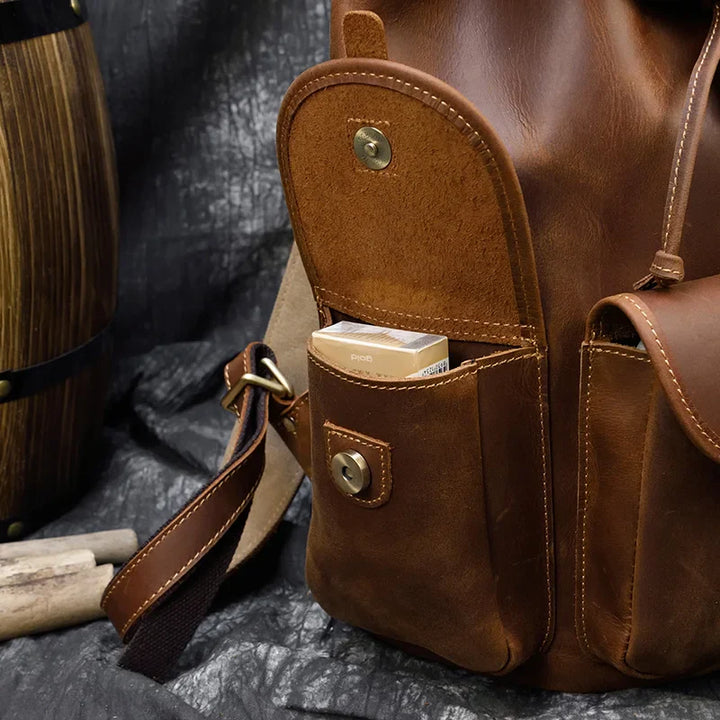 The Paige Leather Backpack