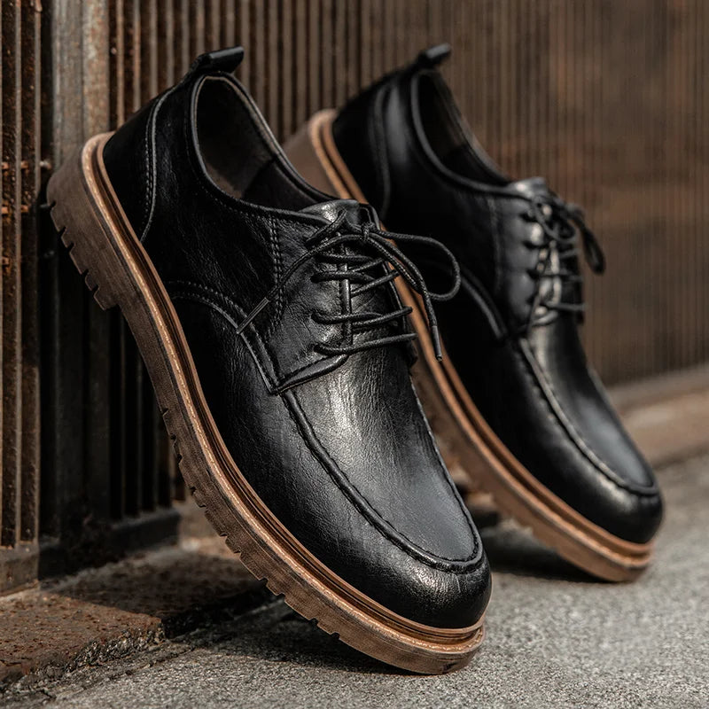 Reese Moc-toe Leather Shoe
