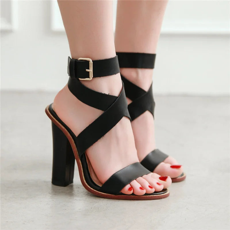 Chelsea Block Heel Sandal