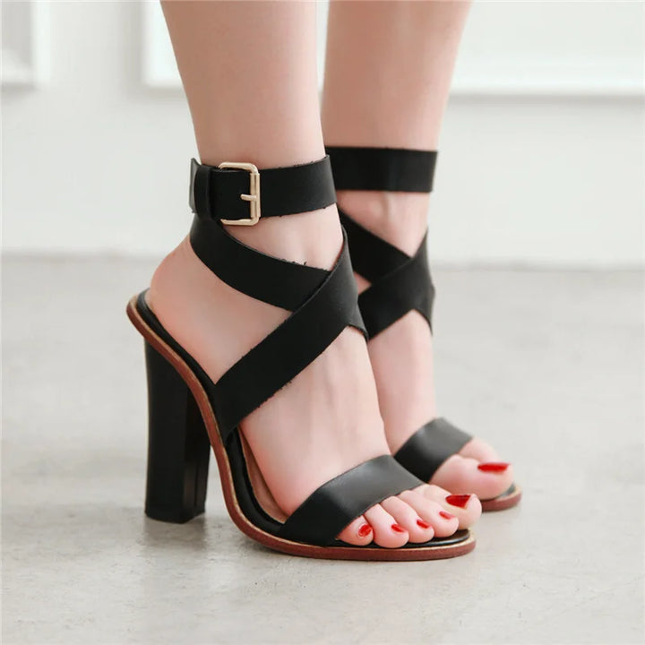 Chelsea Block Heel Sandal