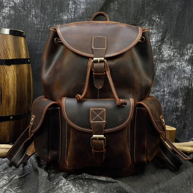 The Paige Leather Backpack