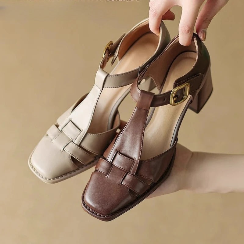 Grace Block Heel Sandal
