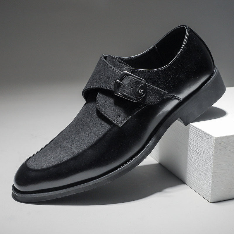 Preston Suede Monk Strap Loafer