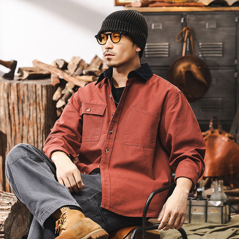 Jamie Heavyweight Cotton Shirt