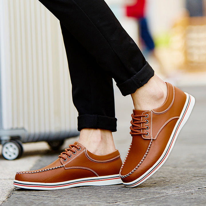 Quinn Leather Dock Shoe