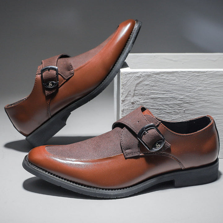 Preston Suede Monk Strap Loafer