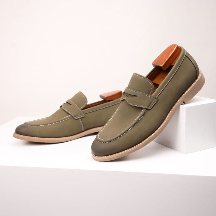 Scott Smooth Suede Loafer