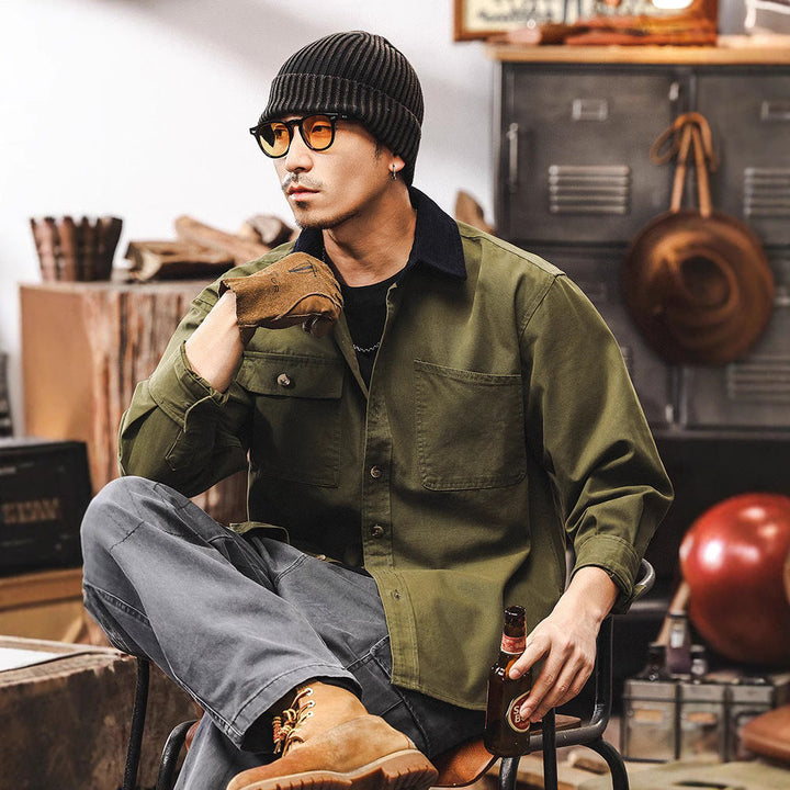 Jamie Heavyweight Cotton Shirt