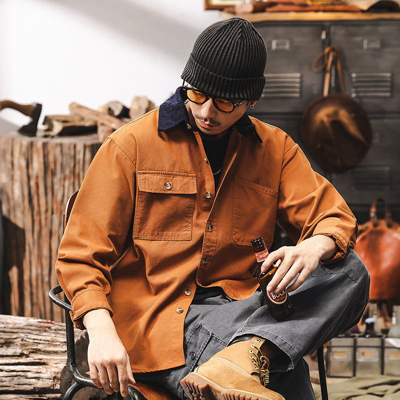 Jamie Heavyweight Cotton Shirt