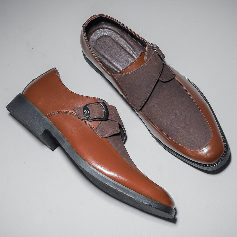 Preston Suede Monk Strap Loafer