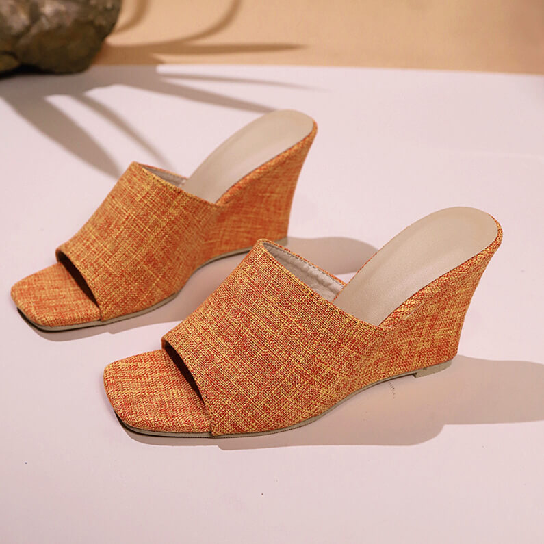 Taylor Block Heel Mules