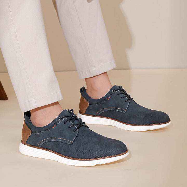 Reagan Leather Crossover Sneaker