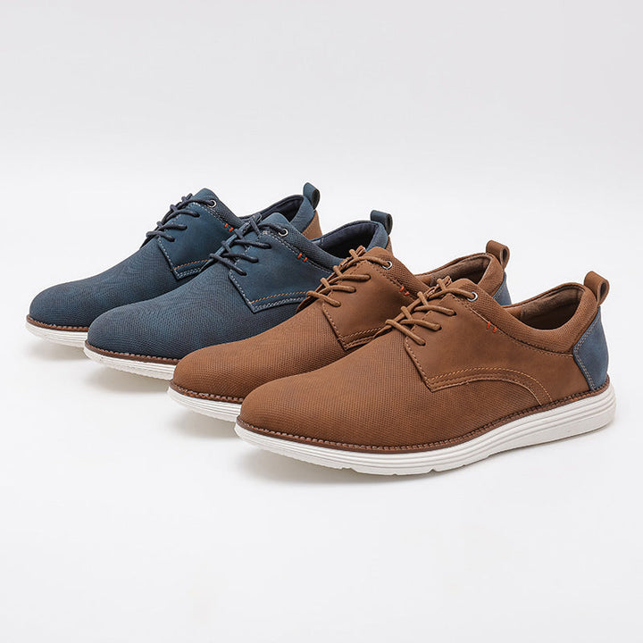 Reagan Leather Crossover Sneaker