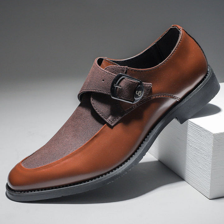 Preston Suede Monk Strap Loafer