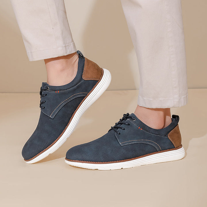 Reagan Leather Crossover Sneaker